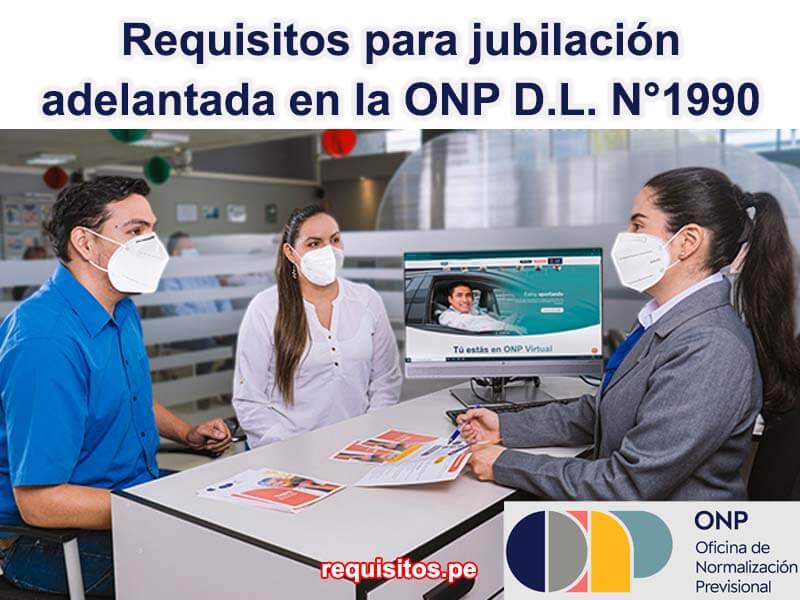 Requisitos Para Jubilaci N Adelantada En La Onp